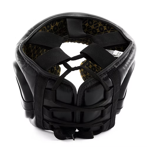 Casco con cordones PRO PREMIUM BLACK